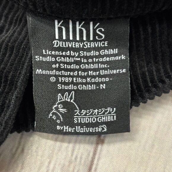 Kiki's Delivery Service Studio Ghibli Corduroy Overall Skirtall Dress XS D011 28 - Picture 8 of 16